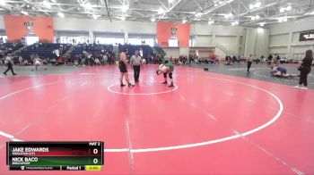 285 lbs Cons. Round 3 - Jake Edwards, Wesleyan (CT) vs Nick Baco, Brockport