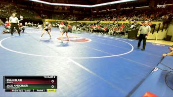 113 Class 2 lbs Cons. Round 1 - Jace Amschler, Ste. Genevieve vs Evan Blair, Mexico