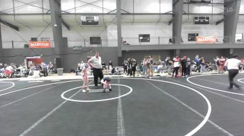 54 lbs Quarterfinal - Paityn Dickson, Illinois Valley YW vs Mika Abeel, Team Aggression