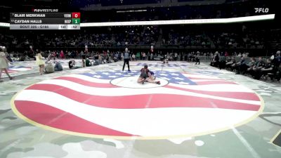 5th Place Match - Caydan Halls, Hot Springs vs Blair Merkwan, Vermillion