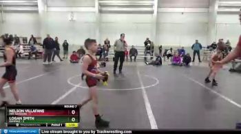60 lbs Round 7 (8 Team) - Logan Smith, Rampage vs Nelson Villafane, Mat Assassins