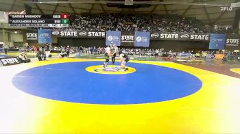 Boys 3A 138 lbs Champ. Round 2 - Barish Muradov, Kent Meridian vs Alexander Solano, Mount Vernon