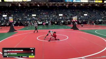 75 lbs Quarterfinal - Wilhelm Dauenhauer, MEN1 vs Nolan DeShon, NBHA