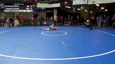 80 lbs Champ. Rd Of 32 - Rylan Halverson, Moyer Elite Wrestling vs Andrew Taussig, Greater Heights Wrestling Club