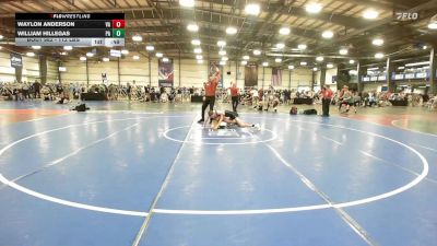 112 lbs Consi Of 32 #2 - Waylon Anderson, VA vs William Hillegas, PA