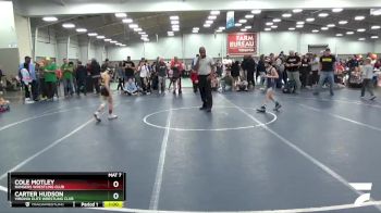 63 lbs Cons. Round 5 - Carter Hudson, Virginia Elite Wrestling Club vs Cole Motley, Rangers Wrestling Club