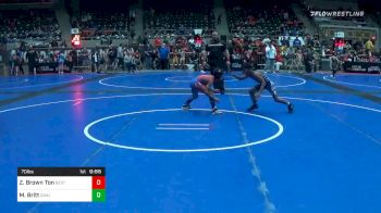 70 lbs Consolation - Zedek Brown Ton, Best Trained vs Marshawn Britt, Sherman Challengers