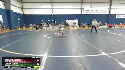 50 lbs Round 3 - Olivia Aston, Bonneville Wrestling Club vs Cecilia Koellner, Mountain Man Wrestling Club