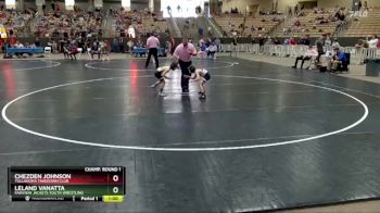 55 lbs Champ. Round 1 - Chezden Johnson, Tullahoma Takedown Club vs Leland Vanatta, Fairview Jackets Youth Wrestling