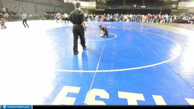 100 lbs 7th Place Match - Kylie O`Brien, Fitness Quest Wrestling Club vs Evah Diaz, Cashmere Wrestling Club