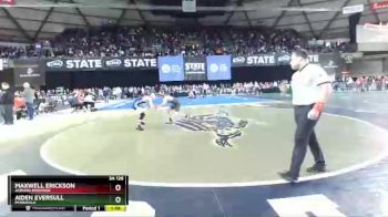 3A 126 lbs Champ. Round 1 - Aiden Eversull, Peninsula vs Maxwell Erickson, Auburn Riverside