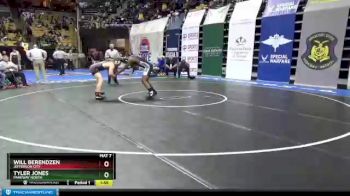 182 lbs Champ. Round 1 - Will Berendzen, Jefferson City vs Tyler Jones, Parkway North