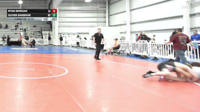 138 lbs Consi Of 16 #1 - Ryan Morgan, NJ vs Oliver Barbour, WY
