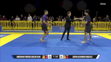 Justin Alexander Gonzalez vs Anderson Ferreira Coelho Filho 2025 Pan IBJJF Jiu-Jitsu No-Gi Championship