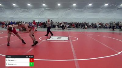 171 lbs Quarterfinal - Christopher Dugan, Gettysburg vs Cayden Oseen, Biglerville