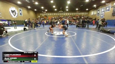 126 lbs Cons. Round 10 - Cairo Plascencia, Central vs Silas Varner, Bakersfield