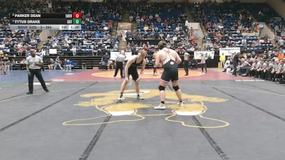 3 - 285 lbs Semifinal - Parker Dean, East Rockingham vs Tytus Drake, Skyline