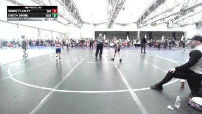 89 lbs Rr Rnd 5 - Sonny Tildsley, DoughBoys ES vs Colton Stone, Washington Twp. Minutemen ES