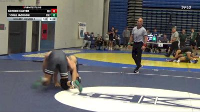 197 lbs Champ. Round 1 - Kayden Cartee, California Baptist vs Cole Jackson, Cal Poly