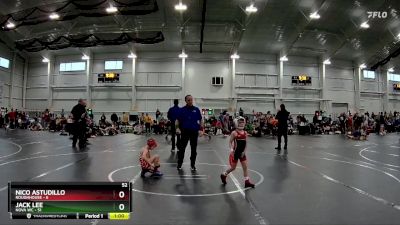 52 lbs Round 6 (8 Team) - Jack Lee, NOVA WC vs Nico Astudillo, ROUGHHOUSE