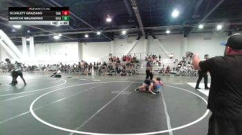 113 lbs Semifinal - Scarlett Graziano, Carlsbad Wr Ac vs Marcus Melendrez, SoCal Hammers