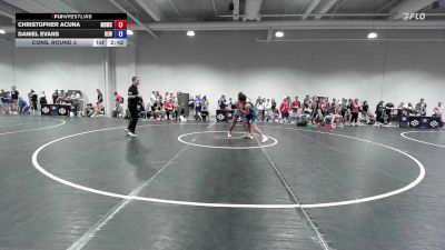 Cons. Round 3 - Christopher Acuna, Montana Disciples Wrestling Club vs Daniel Evans, Betterman Elite Wrestling