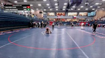 190 lbs Cons. Semi - Cash Wilkerson, Austin Vandegrift vs Brayden Cook, Austin Lake Travis