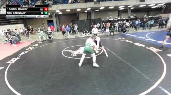 215 lbs Semifinal - Colten Mooney, Unattached vs Phin Codinha Iv, Glenbard West