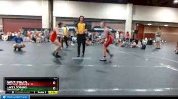 117 lbs Round 4 (6 Team) - Jake Lootans, Team Gotcha vs Adam Phillips, Steel Valley Renegades