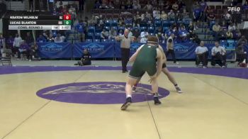 184 lbs Cons. Round 2 - Keaton Wilhelm, Blackburn vs Lucas Blanton, Illinois Wesleyan