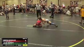 56 lbs Round 5 (6 Team) - Griffin Rodriguez, Elite Wrestling vs JACOB WENRICH, Keystone Krush