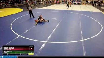 113 lbs Cons. Round 2 - Jake Kos, Simley vs Cole Bozile, Oconto Fall