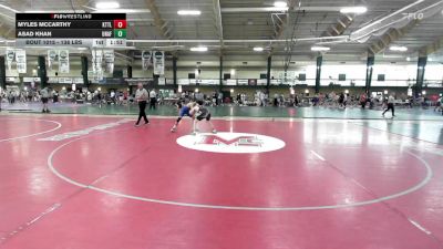 138 lbs Round Of 32 - Myles McCarthy, Kettle Run vs Asad Khan, Unaffiliated