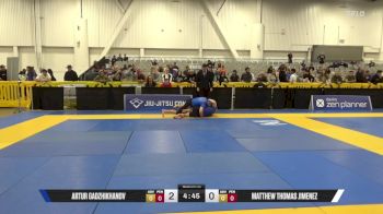 Matthew Thomas Jimenez vs Artur Gadzhikhanov 2025 World IBJJF Jiu-Jitsu No-Gi Championship