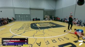 112 lbs Round 2 (8 Team) - Savannah Winkleblack, Michigan Red vs Amelia Murphy, Indiana