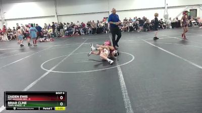 72 lbs Round 3 (4 Team) - Zaiden Ewis, Mat Assassins Red vs Briar Cline, Terps Xpress