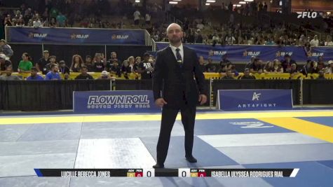 Isabella Ulyssea Rodrigues Rial vs Lucille Rebecca Jones 2026 Pan Kids Jiu-Jitsu IBJJF Championship