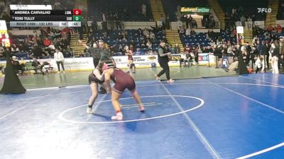 132 lbs Consi Of 8 #2 - Andrea Carvalho, Lowell vs Tori Tully, Carver