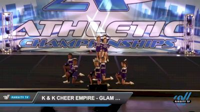 K & K Cheer Empire - Glam Girls [2022 L1.1 Tiny - PREP - D2 Day 1] 2022 Athletic Championships Phoenix Nationals