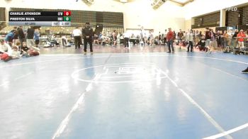 97 lbs Final - Charlie Atkinson, CTWHALE Orca - MSE vs Preston Silva, Ruthless Blue - MSE