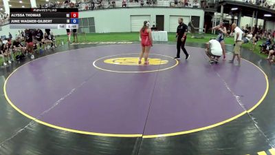 135 lbs Alyssa Thomas, Nebraska vs June Wagner-Gilbert, Indiana