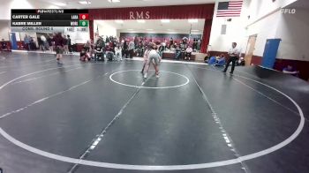 138 lbs Cons. Round 5 - Kabre Miller, Worland vs Carter Gale, Laramie