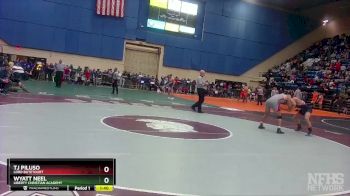 3 - 165 lbs Quarterfinal - Wyatt Neel, Liberty Christian Academy vs TJ Piluso, Lord Botetourt