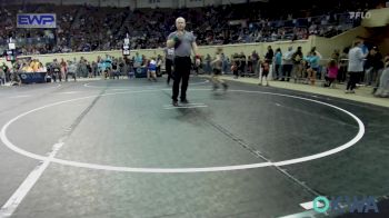 55 lbs Quarterfinal - Bryer Kincaid, Blackwell Wrestling Club vs Allister Hunter, Owasso Takedown Club