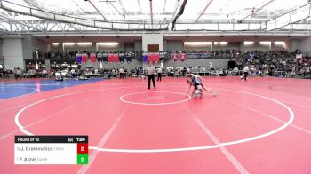 106 lbs Round Of 16 - Jude Grammatico, Fairfield Warde vs Peter Annis, Suffield/Windsor Locks