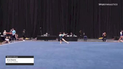 Ana Keane - Women's Group, Lake City Twisters - 2021 Women's Xcel Region 4 Championships