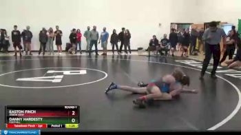 97 lbs Round 1 - Easton Finch, Arbor View vs Danny Hardesty, Foothill