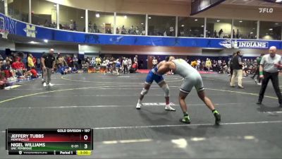 197 lbs Cons. Round 6 - Marvelous Rutledge, Lander University vs Anthony Lowe, Life University