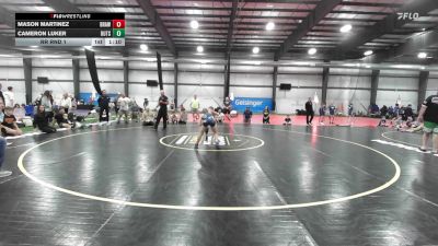 85 lbs Rr Rnd 1 - Mason Martinez, Brawler Elite - K8 vs Cameron Luker, Outsiders Wrestling Club - K8