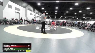 100 lbs Quarterfinals (8 Team) - Bradley Burtch, Dynasty vs Carter Gary, Elite Athletic Club